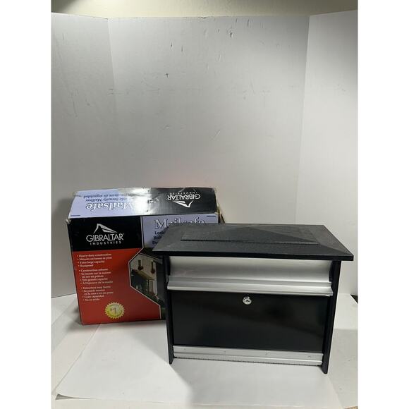 Gibraltar Mailsafe Lockable Security Wall Mount Mailbox MSK00000 - NO KEY Read* - Picture 6 of 13